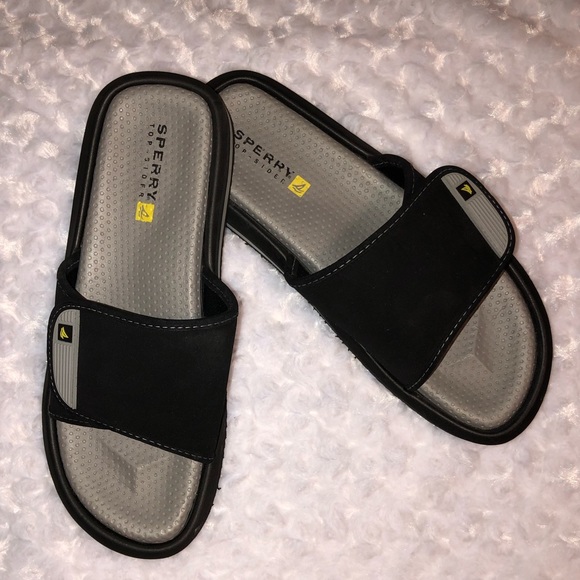 sperry slides mens